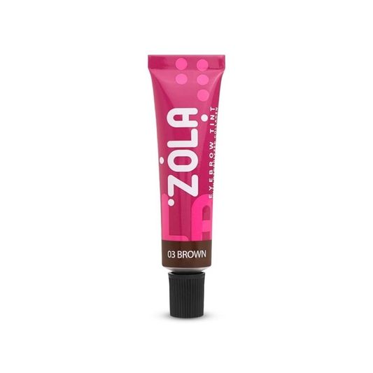 ZOLA EYEBROW TINT WITH COLLAGEN 03 BROWN 15 ML