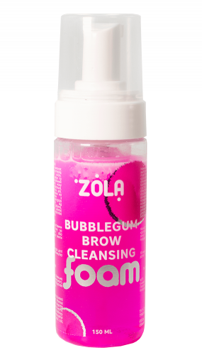 ZOLA EYEBROW CLEANSING FOAM BUBBLEGUM 150 ML