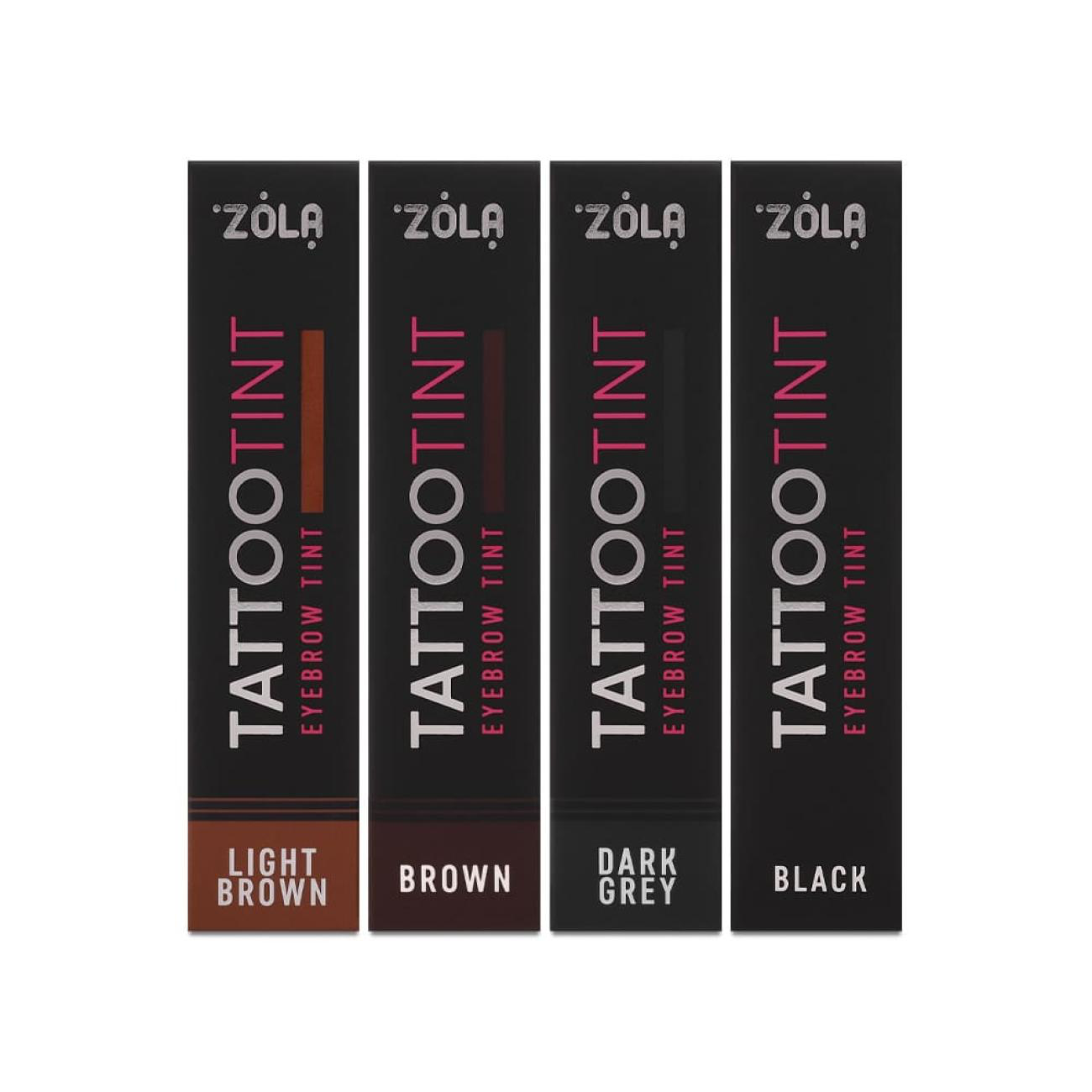 ZOLA EYEBROW AND EYELASH TATTOO TINT (4 COLORS)