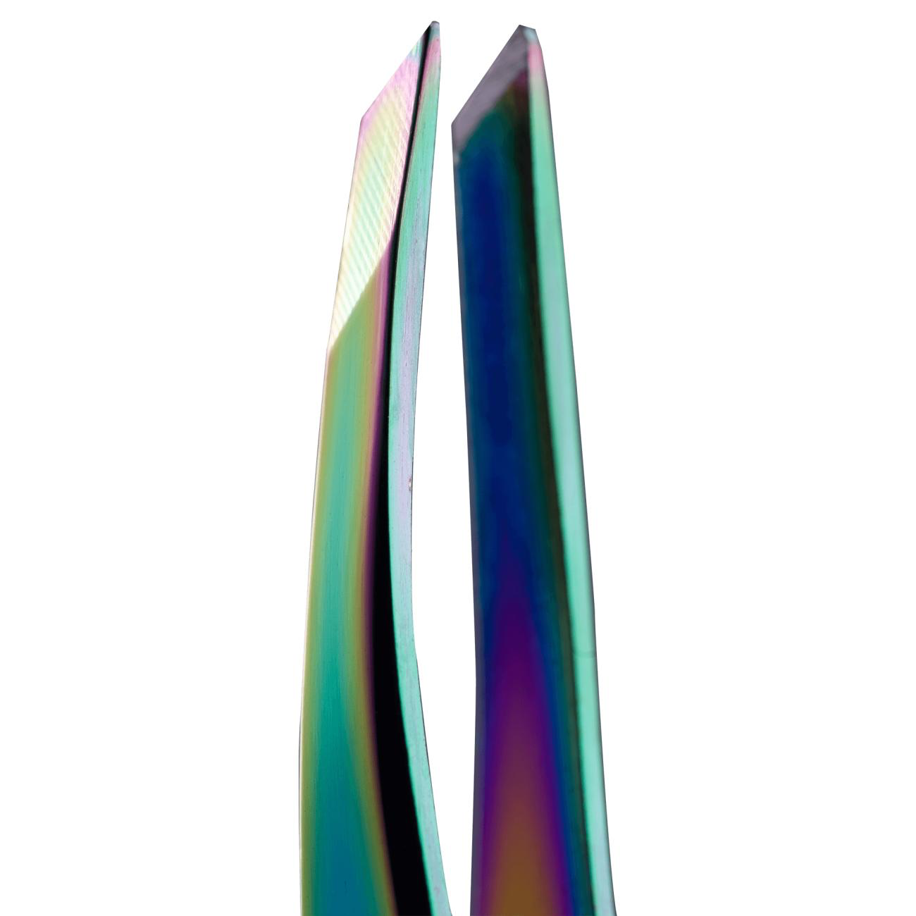 ZOLA COLOR SERIES PROFESSIONAL BEVELED TWEEZERS FOR EYEBROWS