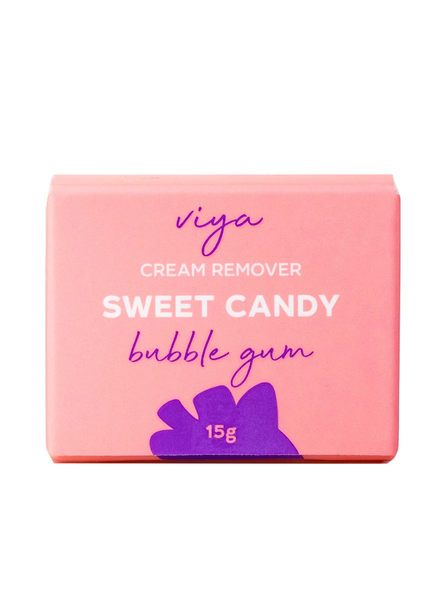 Cream Remover for eyelashes Viya - Cream Remover Sweet Candy - BUBBLE GUM, 15 g