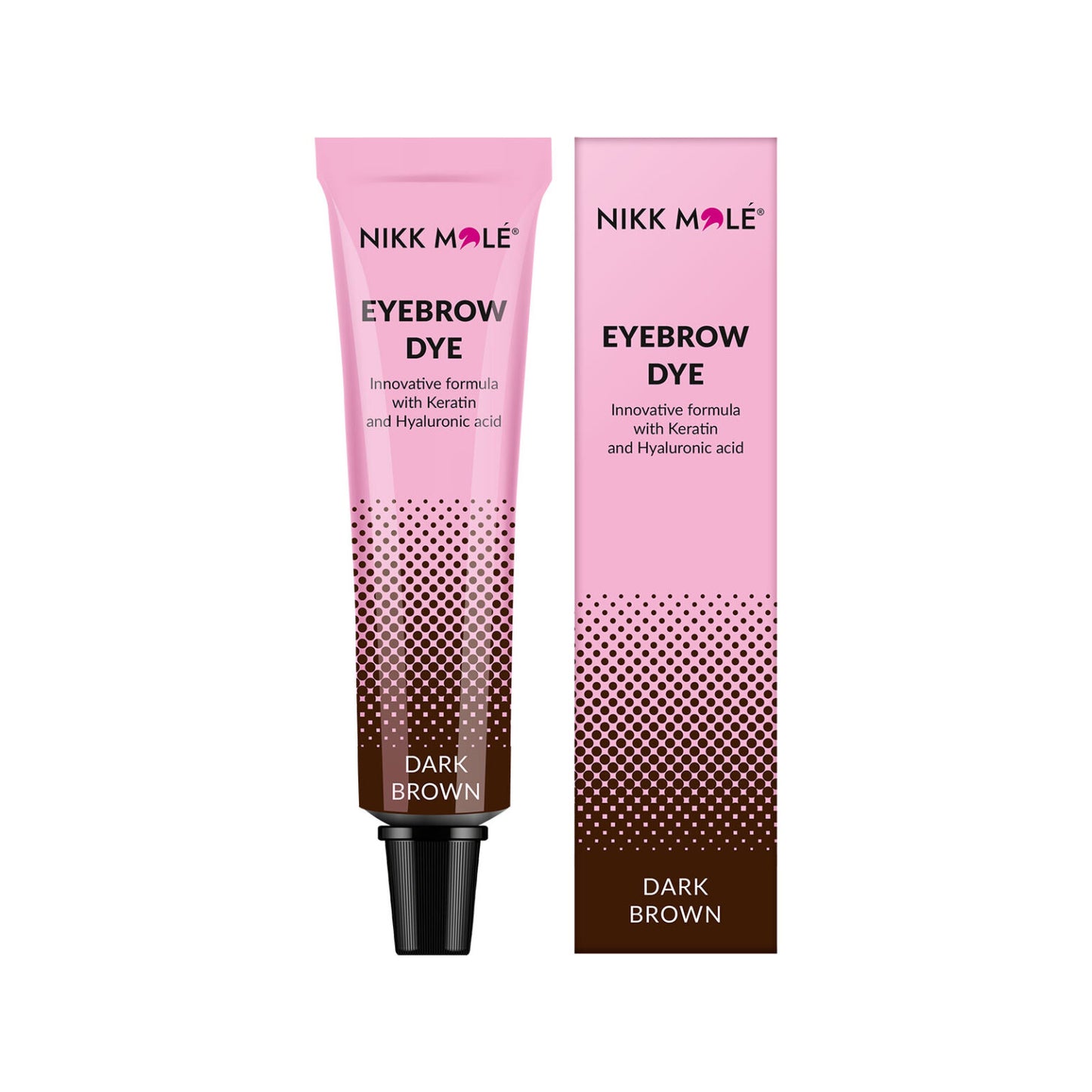 Paint for eyebrows and eyelashes Nikk Mole