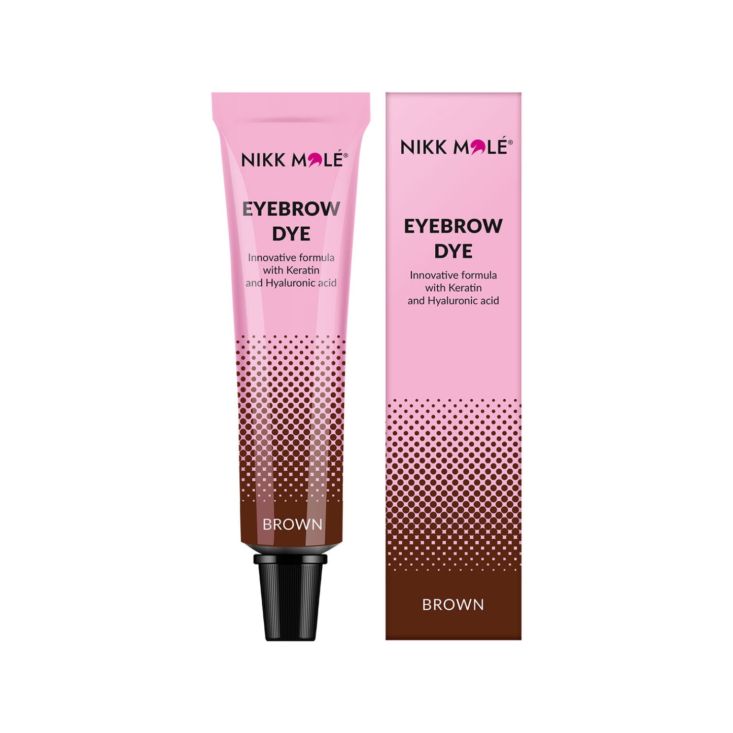 Paint for eyebrows and eyelashes Nikk Mole