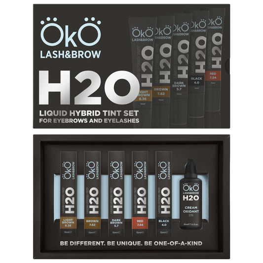 Oko Set of paint for eyebrows and eyelashes Liquid Hybrid Tint