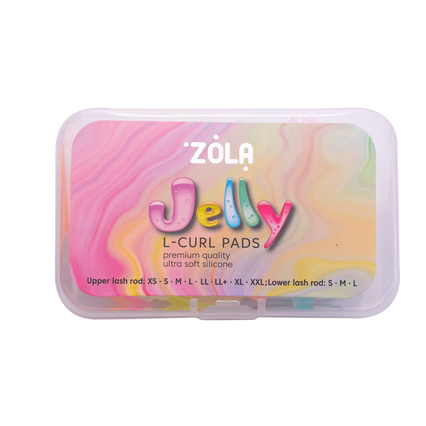 ZOLA PADS JELLY L-CURL LASH LAMINATING PADS FOR UPPER AND LOWER LASHES