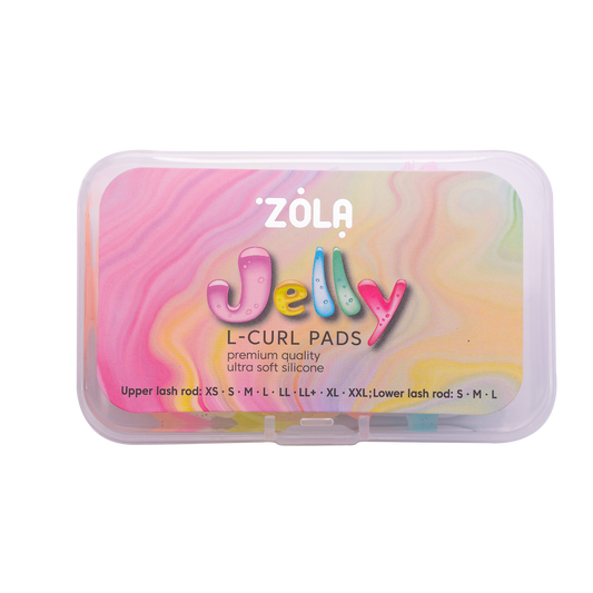 ZOLA PADS JELLY L-CURL LASH LAMINATING PADS FOR UPPER AND LOWER LASHES