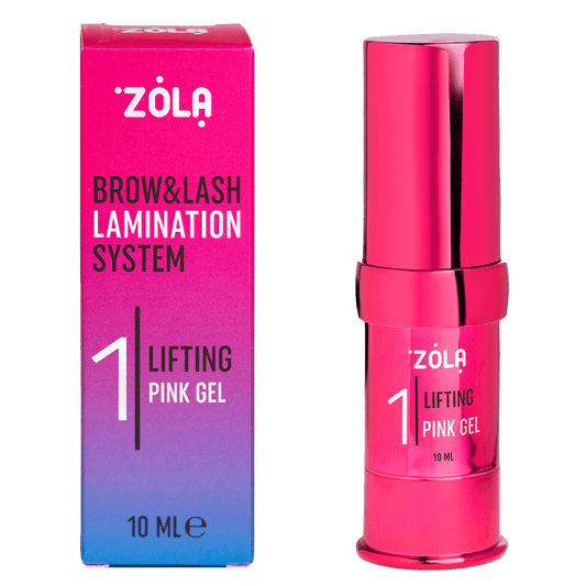 ZOLA LAMINATING COMPOUND 01 LIFTING PINK GEL