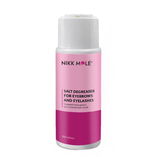 Saline solution for degreasing eyelashes and eyebrows, 200ml