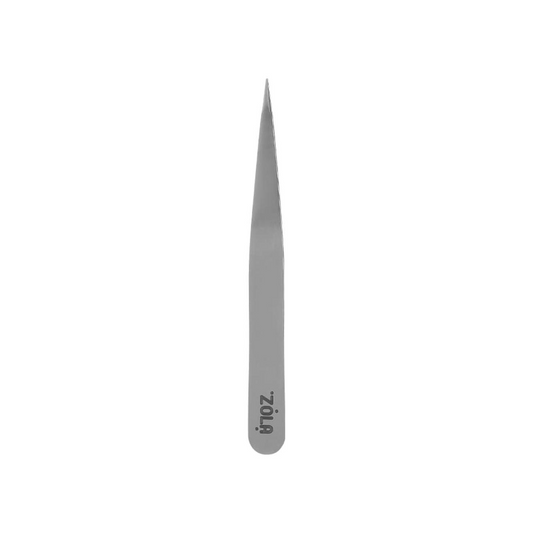 ZOLA Professional Tweezers for Eyebrows SILVER (pointed)