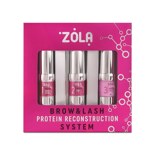 ZOLA Laminating Set NEW Brow&Lash Protein Reconstruction System
